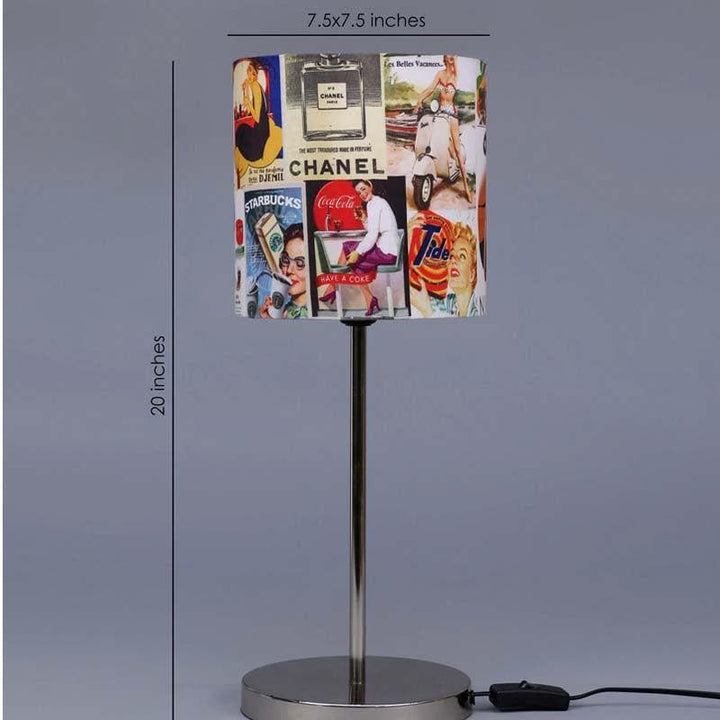 Buy Classic Posters Lamp at Vaaree online | Beautiful Table Lamp to choose from