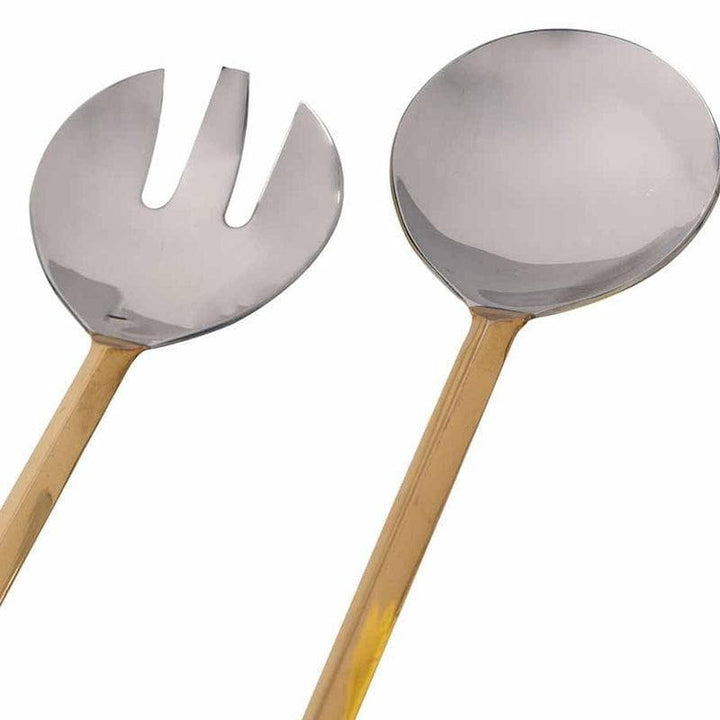 Buy Sublime Serving Spoon - Set Of Two at Vaaree online | Beautiful Salad Spoon to choose from