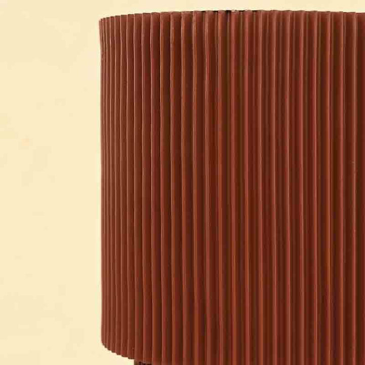 Buy UGAOO Planter Vase Cylinder Groove - Merlot Red at Vaaree online | Beautiful Pots & Planters to choose from