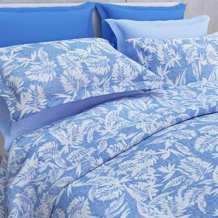 Buy Floral Riot Bedsheet - Blue at Vaaree online | Beautiful Bedsheets to choose from