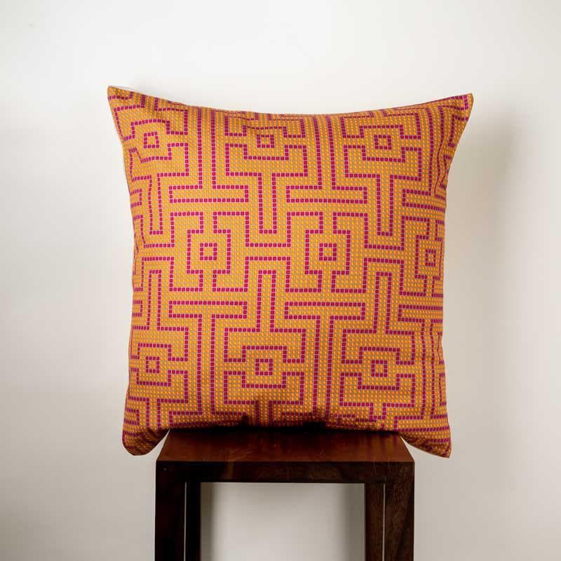 Buy Maze Cushion Cover at Vaaree online | Beautiful Cushion Covers to choose from