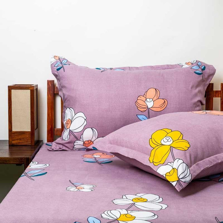 Buy Lavender Field Bedsheet at Vaaree online | Beautiful Bedsheets to choose from