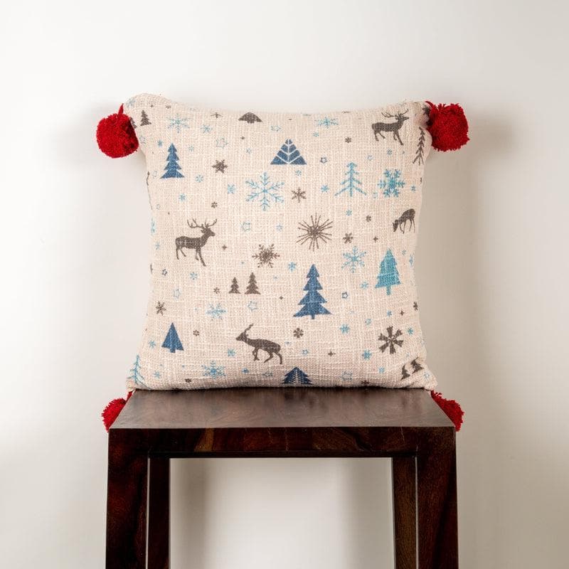 Buy Christman Cones Cushion Cover at Vaaree online | Beautiful Cushion Covers to choose from