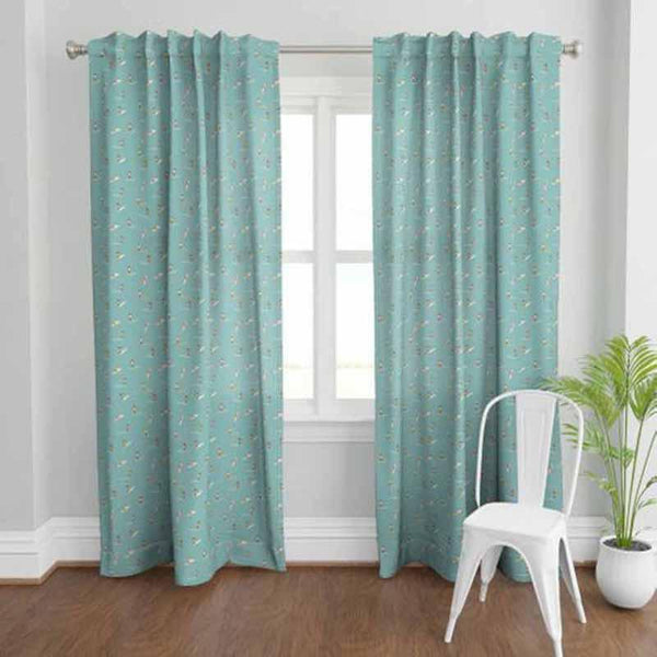 Buy The Surfing Season Curtain - Blue at Vaaree online | Beautiful Curtains to choose from