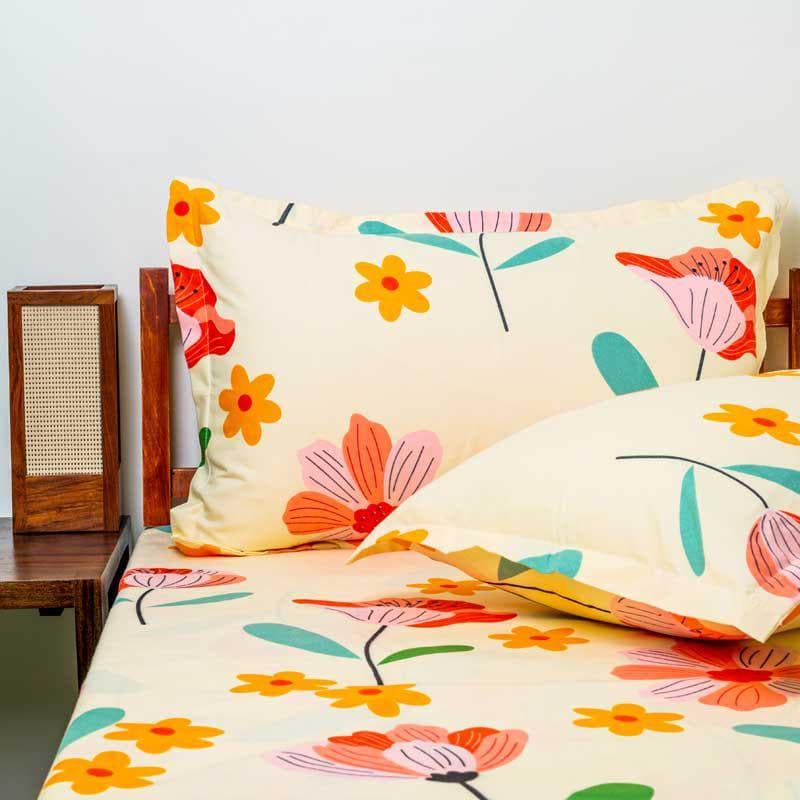 Buy Floral Stories Bedsheet at Vaaree online | Beautiful Bedsheets to choose from