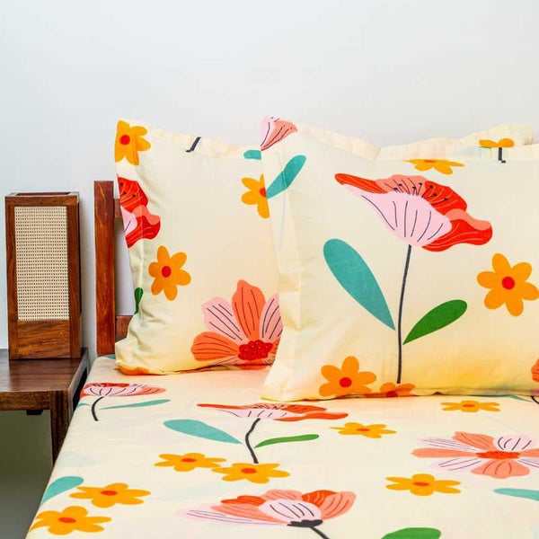 Buy Floral Stories Bedsheet at Vaaree online | Beautiful Bedsheets to choose from