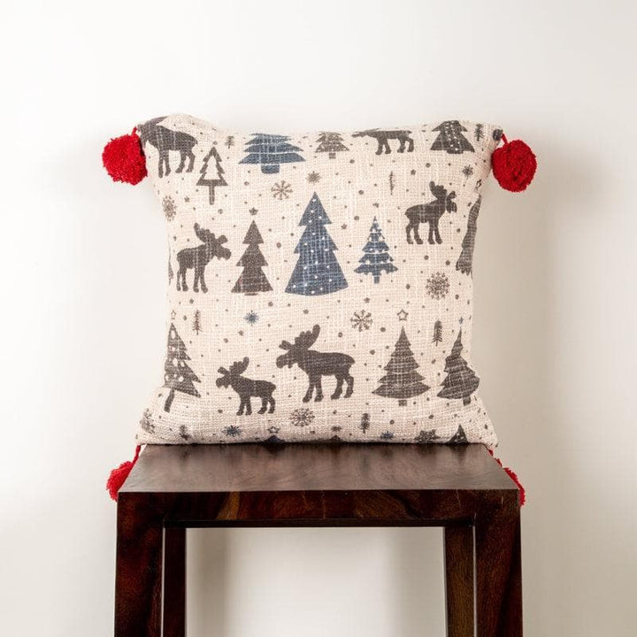 Buy Santa's Tribe Cushion Cover at Vaaree online | Beautiful Cushion Covers to choose from