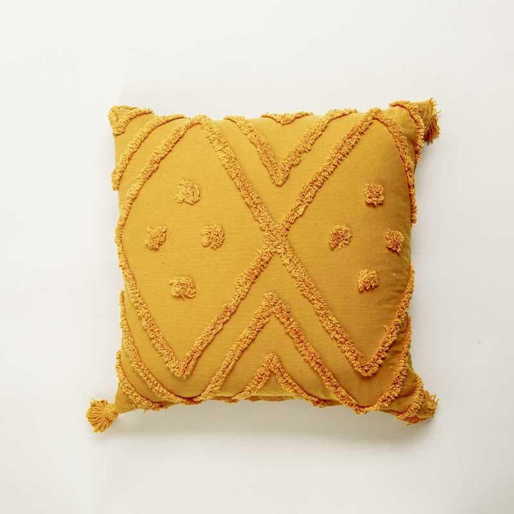 Buy Mustard Madness Cushion Cover at Vaaree online | Beautiful Cushion Covers to choose from