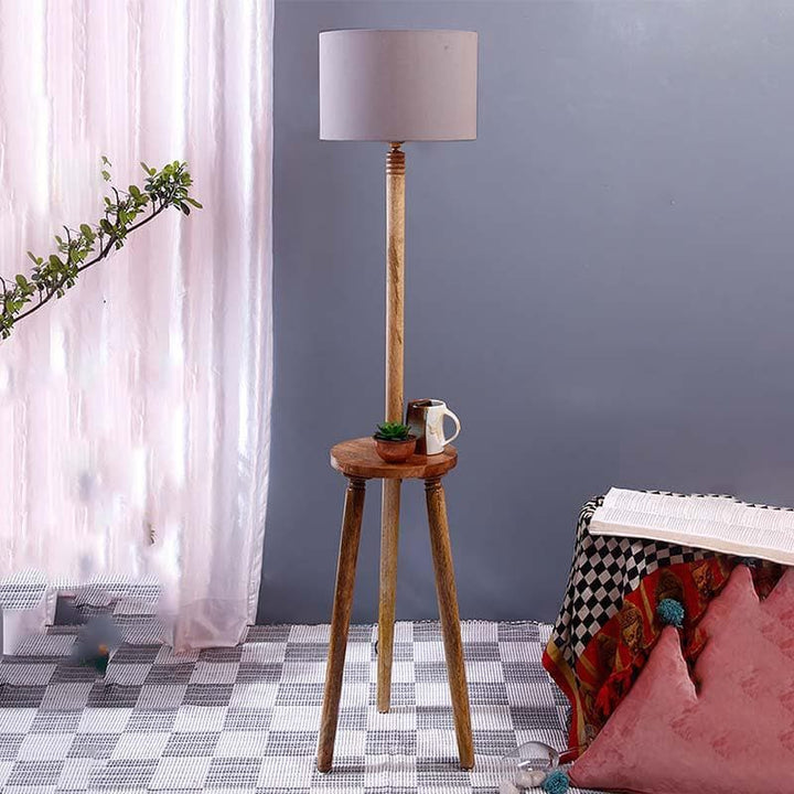 Buy Tripod Floor Lamp - Grey at Vaaree online | Beautiful Floor Lamp to choose from