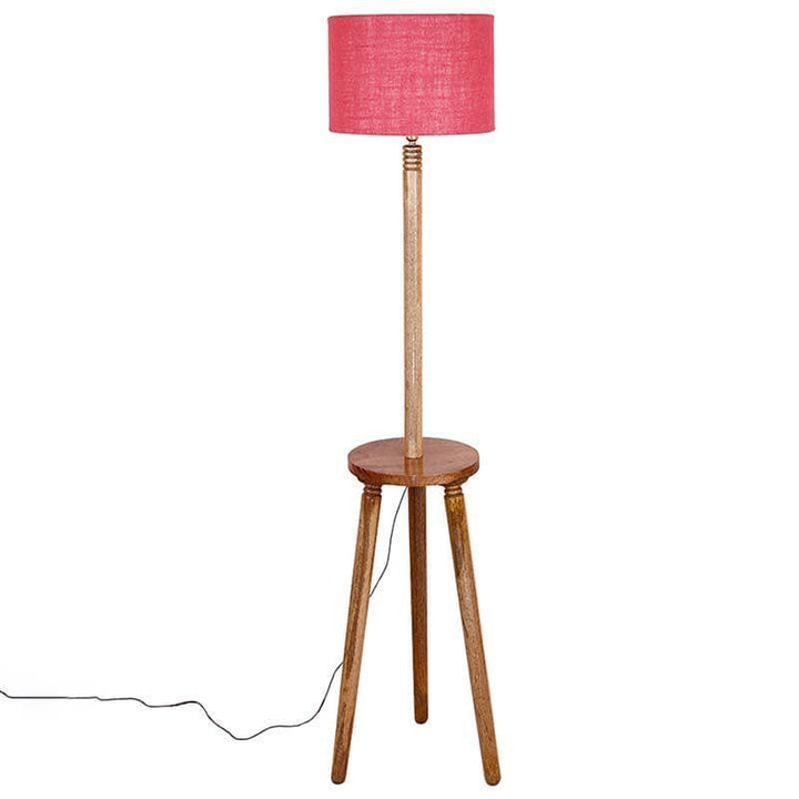 Buy Tripod Floor Lamp - Pink at Vaaree online | Beautiful Floor Lamp to choose from
