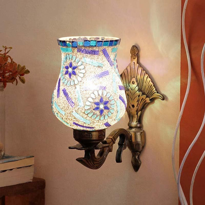Buy Sea Shore Mosaic Wall Lamp at Vaaree online | Beautiful Wall Lamp to choose from