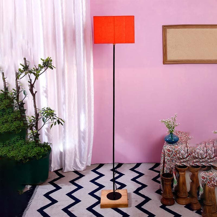 Buy Solid Play Floor Lamp - Orange at Vaaree online | Beautiful Floor Lamp to choose from
