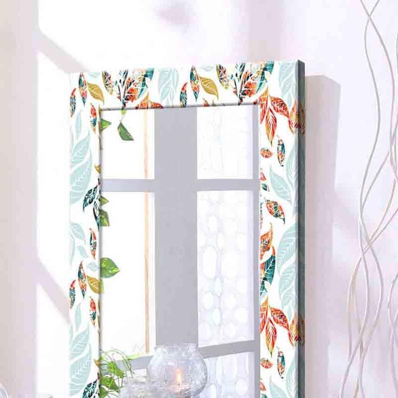 Buy Leafy Affair Mirror at Vaaree online | Beautiful Wall Mirror to choose from