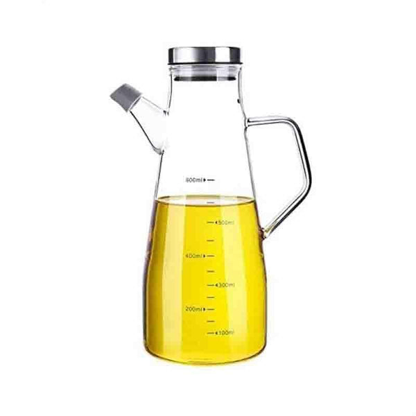 Buy Glass Oil Jug Dispenser - 650 ML at Vaaree online | Beautiful Oil Jar to choose from
