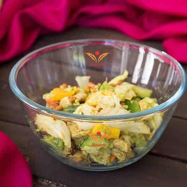 Buy Tulip Glass Mixing Bowl - Set Of Two at Vaaree online | Beautiful Bowl to choose from