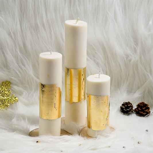 Buy Joy To The World Candle- Set Of Three at Vaaree online | Beautiful Candles to choose from