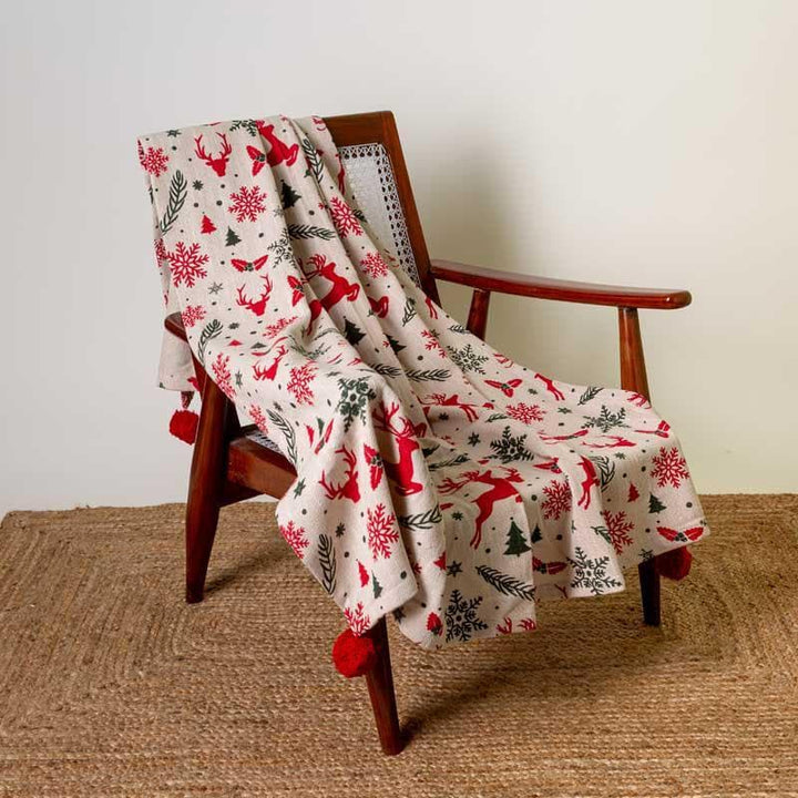 Buy Christmas'O Clock Throw at Vaaree online | Beautiful Throws to choose from