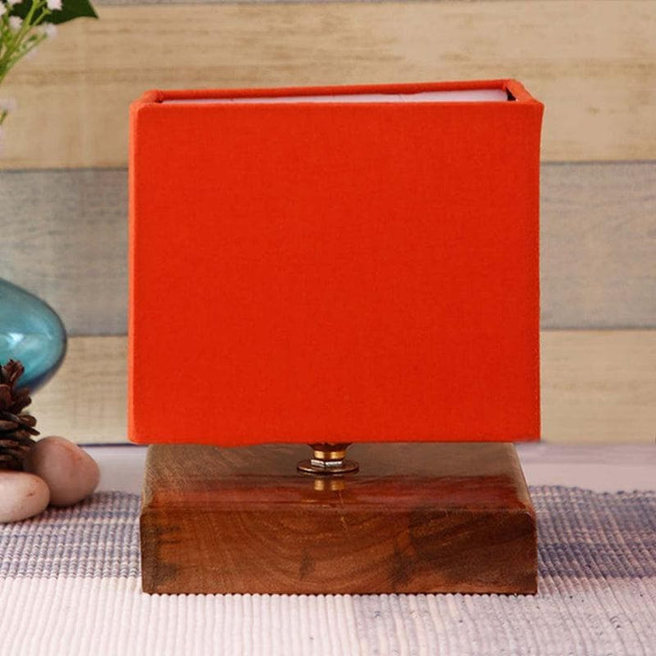 Buy Solid Cusp Table Lamp - Orange at Vaaree online | Beautiful Table Lamp to choose from