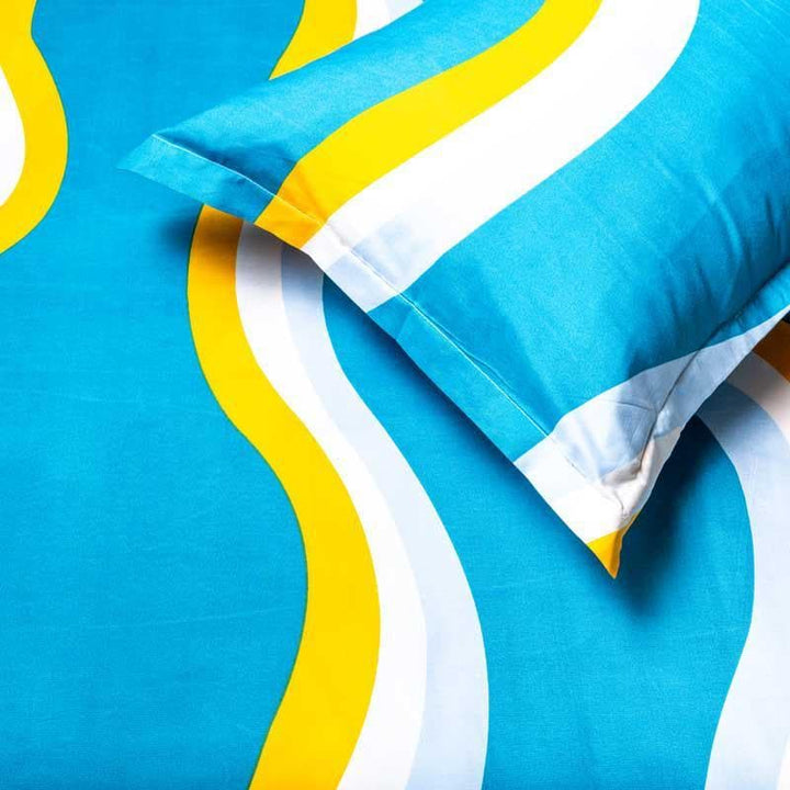 Buy Big Tide Bedsheet at Vaaree online | Beautiful Bedsheets to choose from