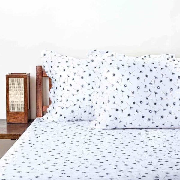 Buy Tiny Twines Bedsheet - Grey at Vaaree online | Beautiful Bedsheets to choose from
