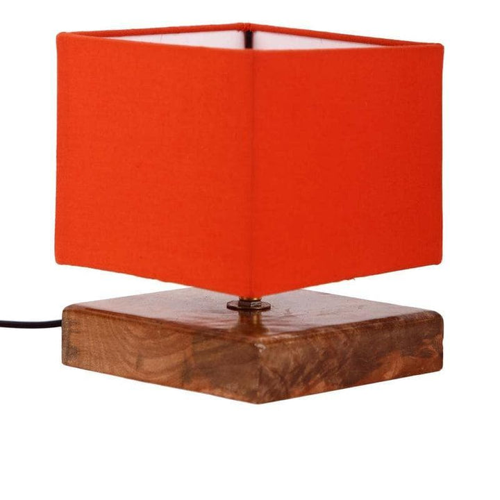 Buy Solid Cusp Table Lamp - Orange at Vaaree online | Beautiful Table Lamp to choose from