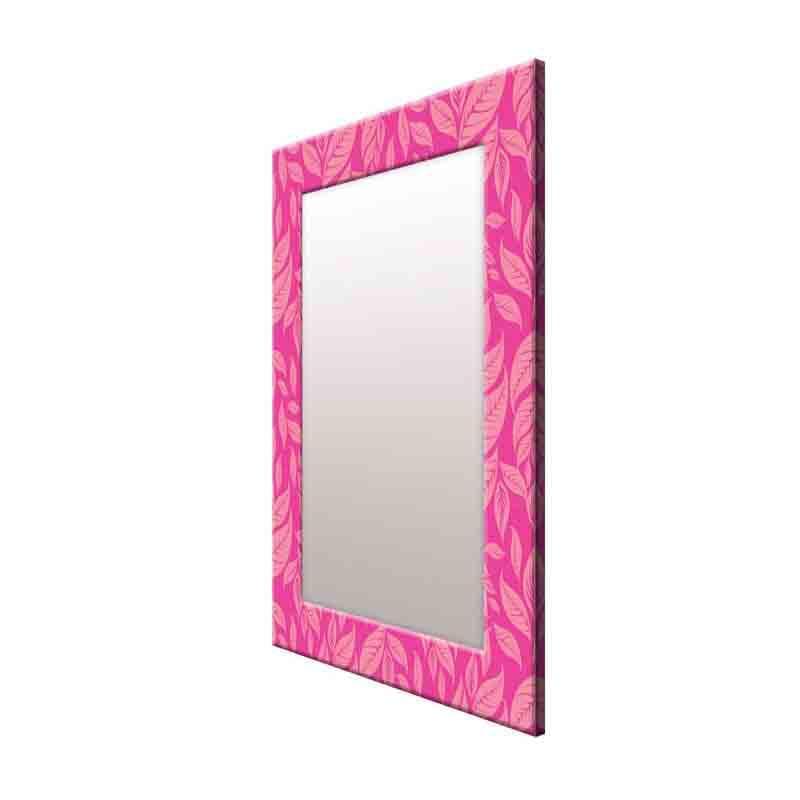 Buy Feuille Mirror - Pink at Vaaree online | Beautiful Wall Mirror to choose from