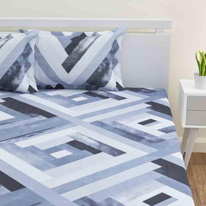 Buy Diamond Love Bedsheet - Multi at Vaaree online | Beautiful Bedsheets to choose from