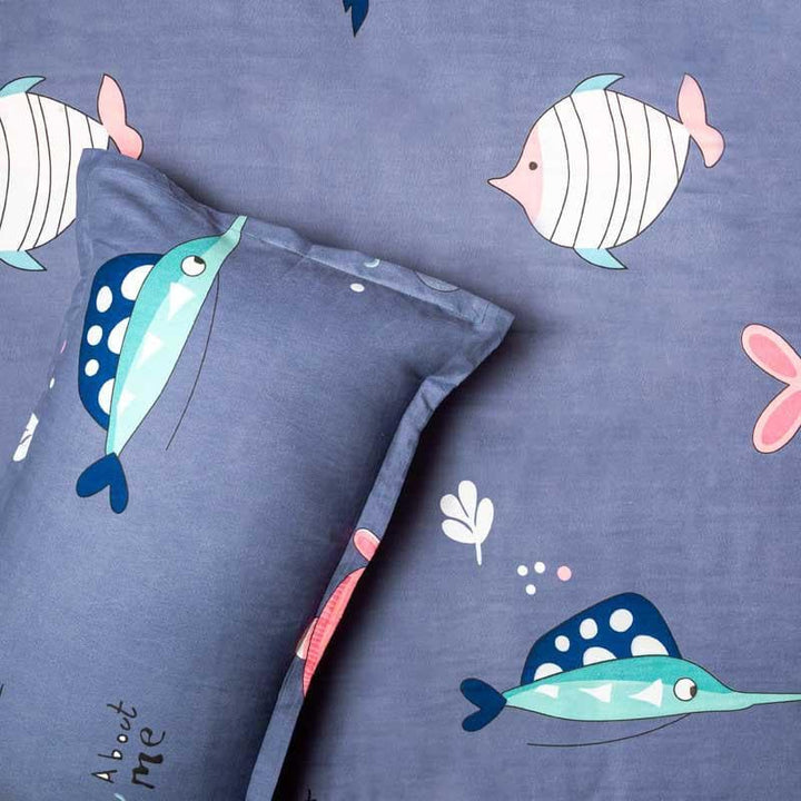Buy Fish Pond Bedsheet at Vaaree online | Beautiful Bedsheets to choose from