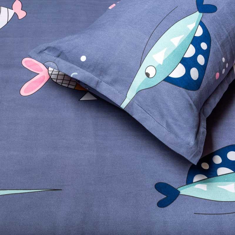 Buy Fish Pond Bedsheet at Vaaree online | Beautiful Bedsheets to choose from
