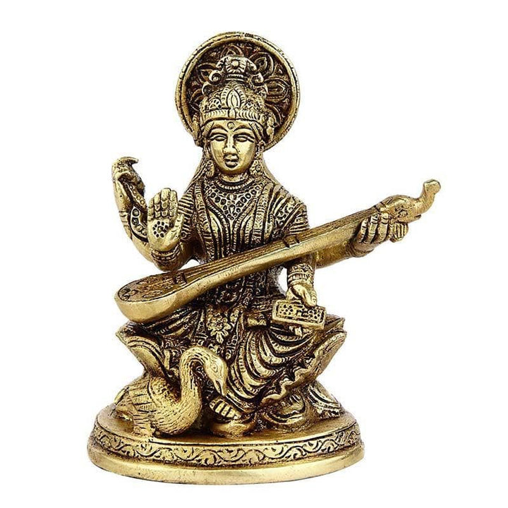 Buy Blessed By Saraswati Idol at Vaaree online | Beautiful Idol to choose from