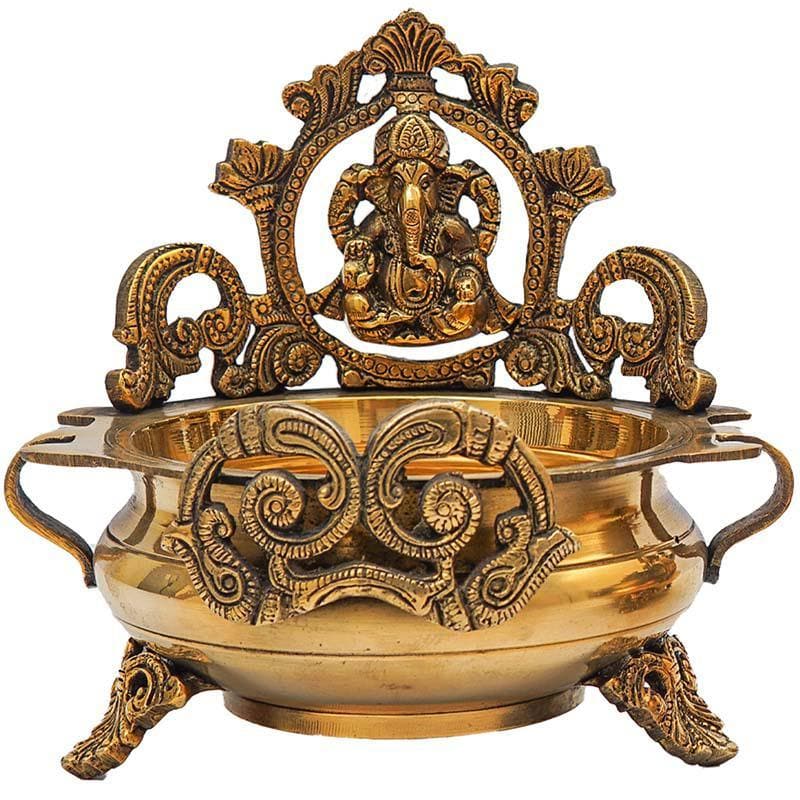 Buy Ornate Brass Urali at Vaaree online | Beautiful Festive Accents to choose from