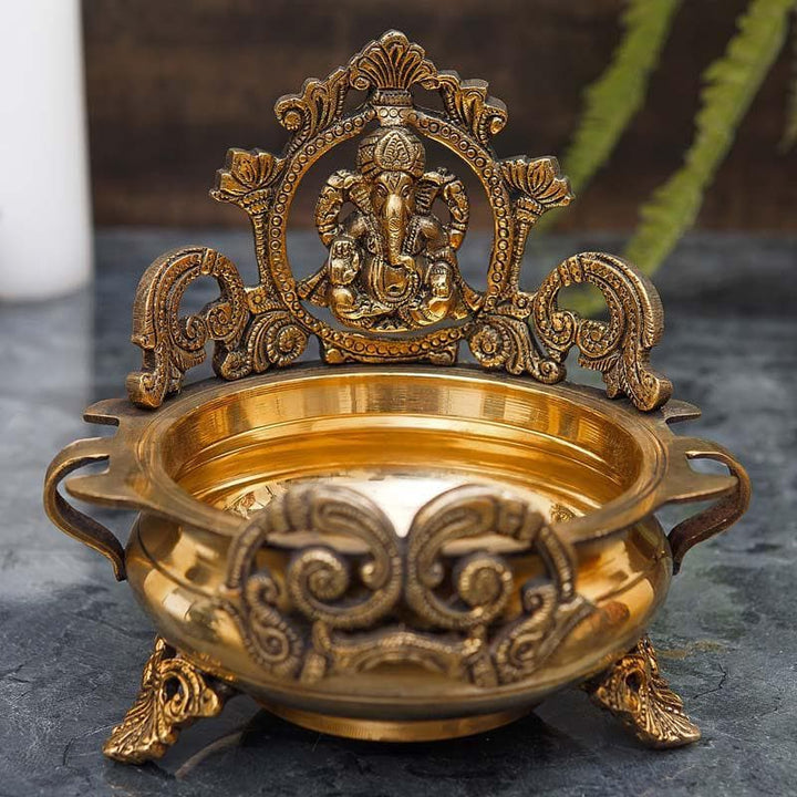 Buy Ornate Brass Urli at Vaaree online