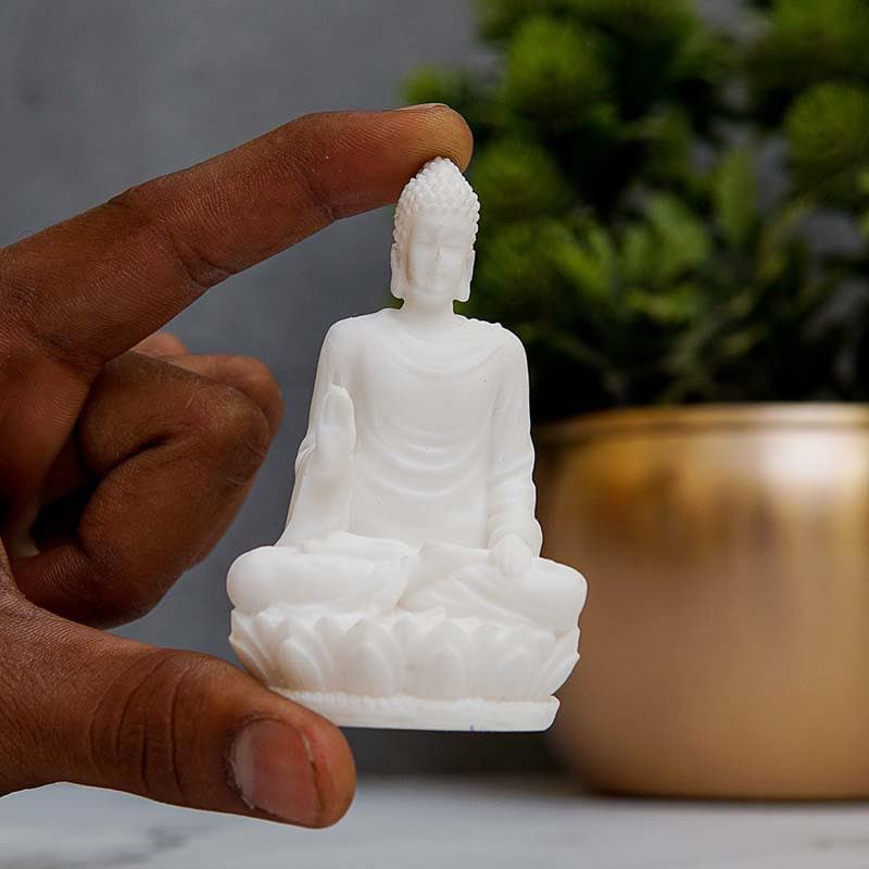 Buy Pure White Buddha Statue at Vaaree online | Beautiful Idols & Sets to choose from