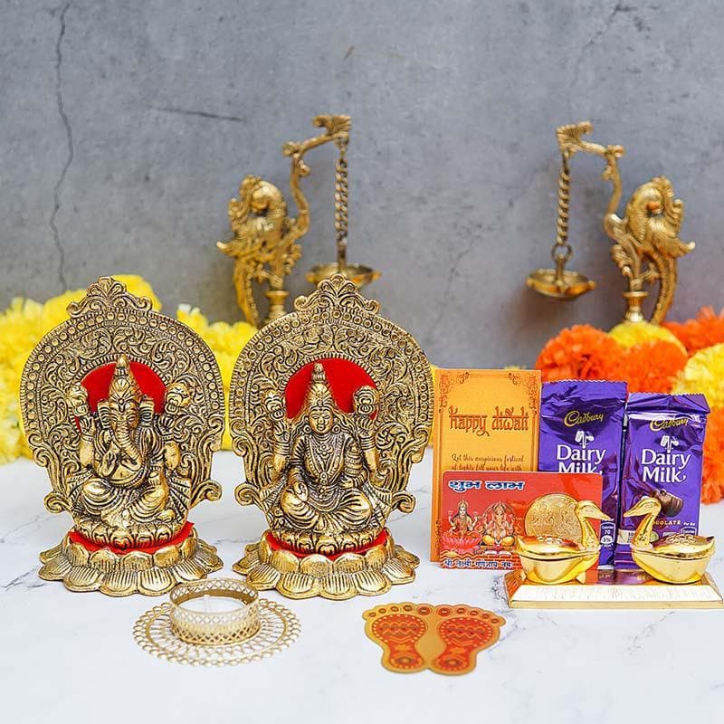 Buy Manifest Money Gift Set at Vaaree online | Beautiful Pooja Thali & Sets to choose from