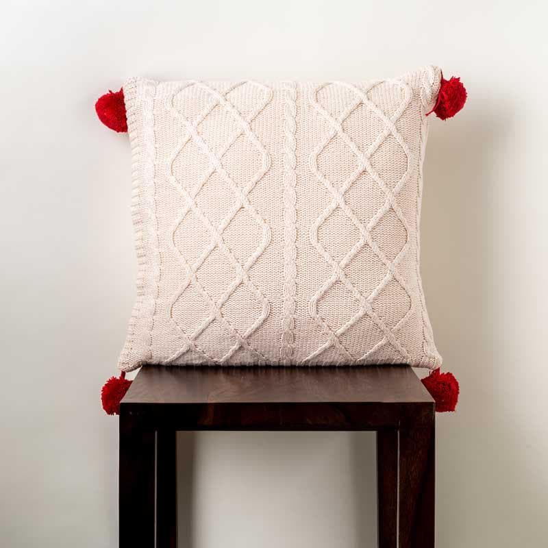 Buy Cross Lanes Cushion Cover at Vaaree online | Beautiful Cushion Covers to choose from