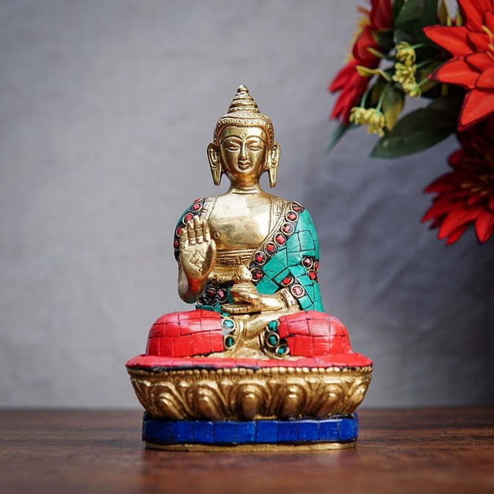 Buy Beatific Brass Buddha Statue at Vaaree online | Beautiful Idols & Sets to choose from