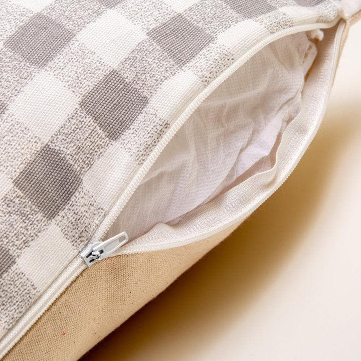 Buy Checkered Joy Cushion Cover at Vaaree online | Beautiful Cushion Covers to choose from