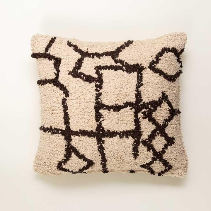 Buy Abstract Tufted Cushion Cover at Vaaree online | Beautiful Cushion Covers to choose from