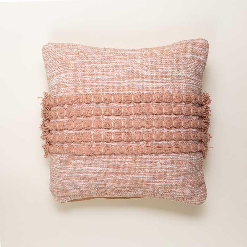 Buy Ropped Tufted Cushion Cover at Vaaree online | Beautiful Cushion Covers to choose from