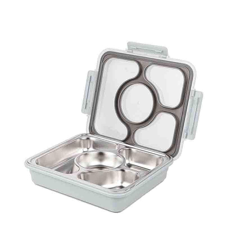 Buy Four Pots Steel Lunch Box at Vaaree online | Beautiful Tiffin Box to choose from