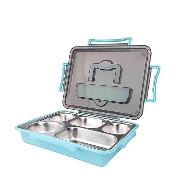 Buy Five Pots Steel Lunch Box at Vaaree online | Beautiful Tiffin Box to choose from