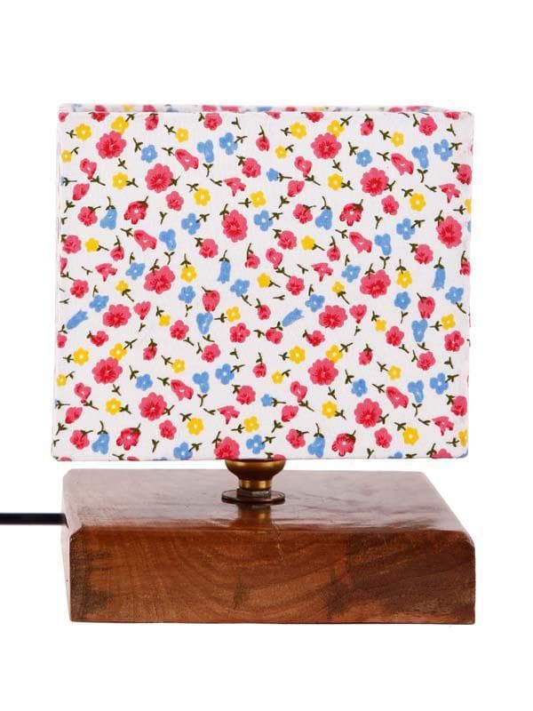 Buy Hyacinth Square Table Lamp at Vaaree online | Beautiful Table Lamp to choose from