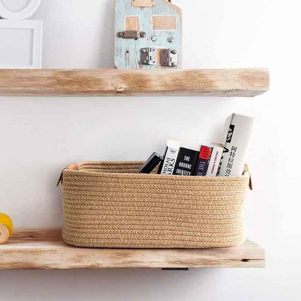 Buy Cappucino Storage Basket - Beige at Vaaree online | Beautiful Storage Basket to choose from