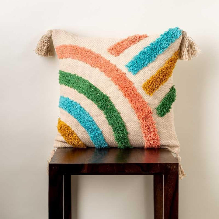 Buy Vibgyor Cushion Cover at Vaaree online | Beautiful Cushion Covers to choose from