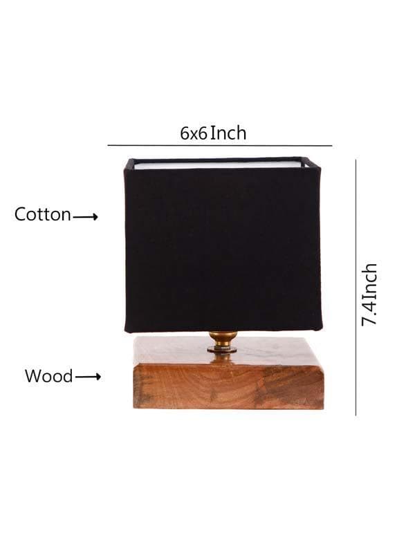 Buy Solid Cusp Table Lamp - Black at Vaaree online | Beautiful Table Lamp to choose from