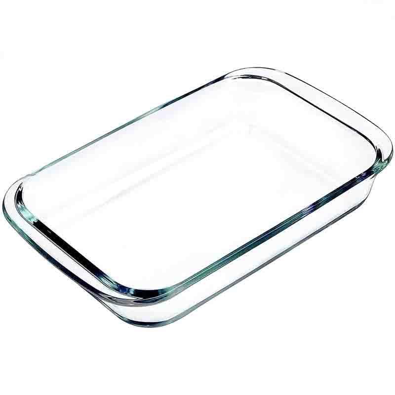 Buy Hyaline Rectangular Glass Dish at Vaaree online | Beautiful Baking Dish to choose from