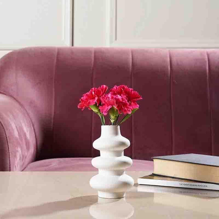 Buy Oh So Bubbly Vase - White at Vaaree online | Beautiful Vase to choose from