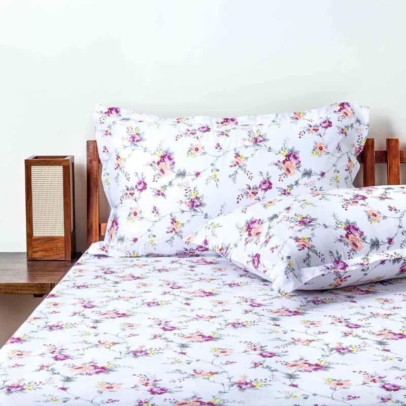 Buy Enchanted Charms Bedsheet - Purple at Vaaree online | Beautiful Bedsheets to choose from