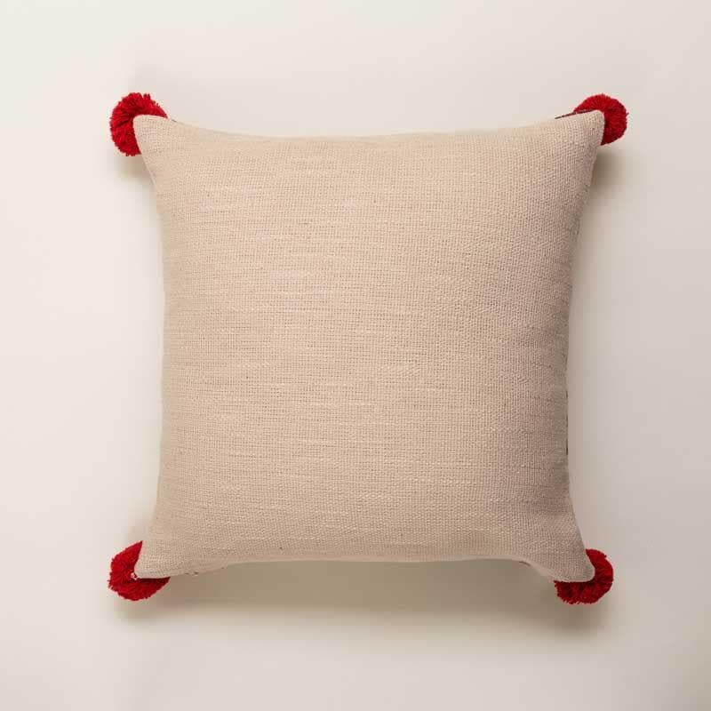 Buy Pom Pom Pine Cushion Cover at Vaaree online | Beautiful Cushion Covers to choose from