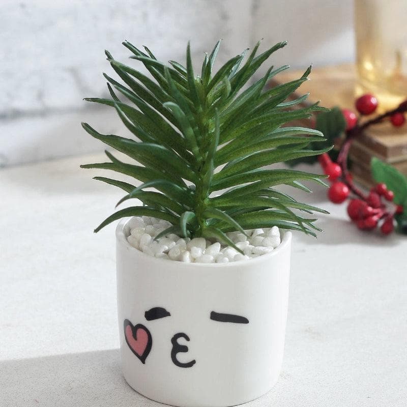 Buy Pout Plant Pot & Planter at Vaaree online | Beautiful Faux Plant to choose from